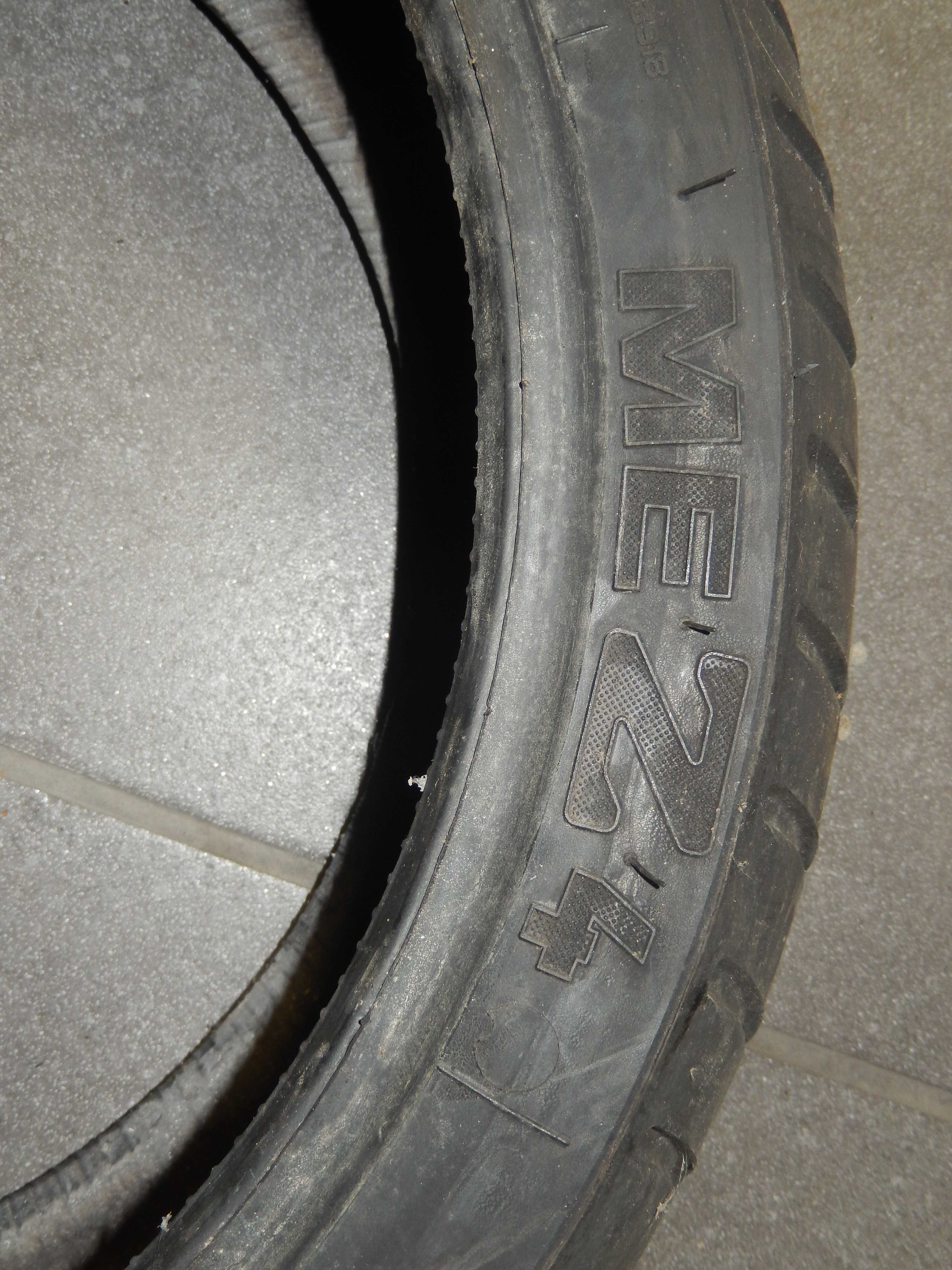 Vendo par de pneus Metzeler MEZ4 180/55 R17