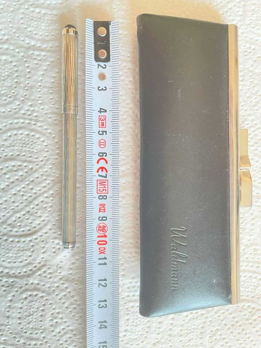 Lápiseira com minhas em Prata Nova