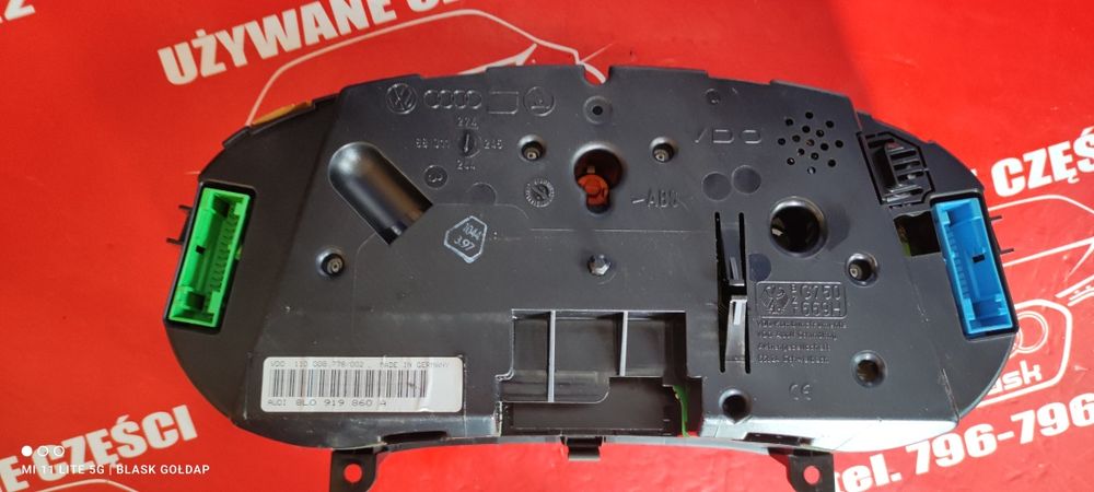 Zestaw Startowy Audi A3 8L 1.8 Manual 1997 Blask Gołdap