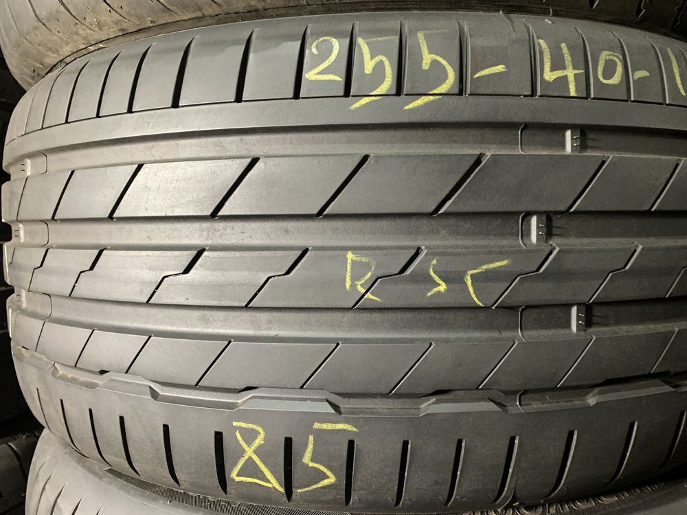 Шини б/у літо RUNFLAT  255/40 19 Hankook ventus s1 evo 3