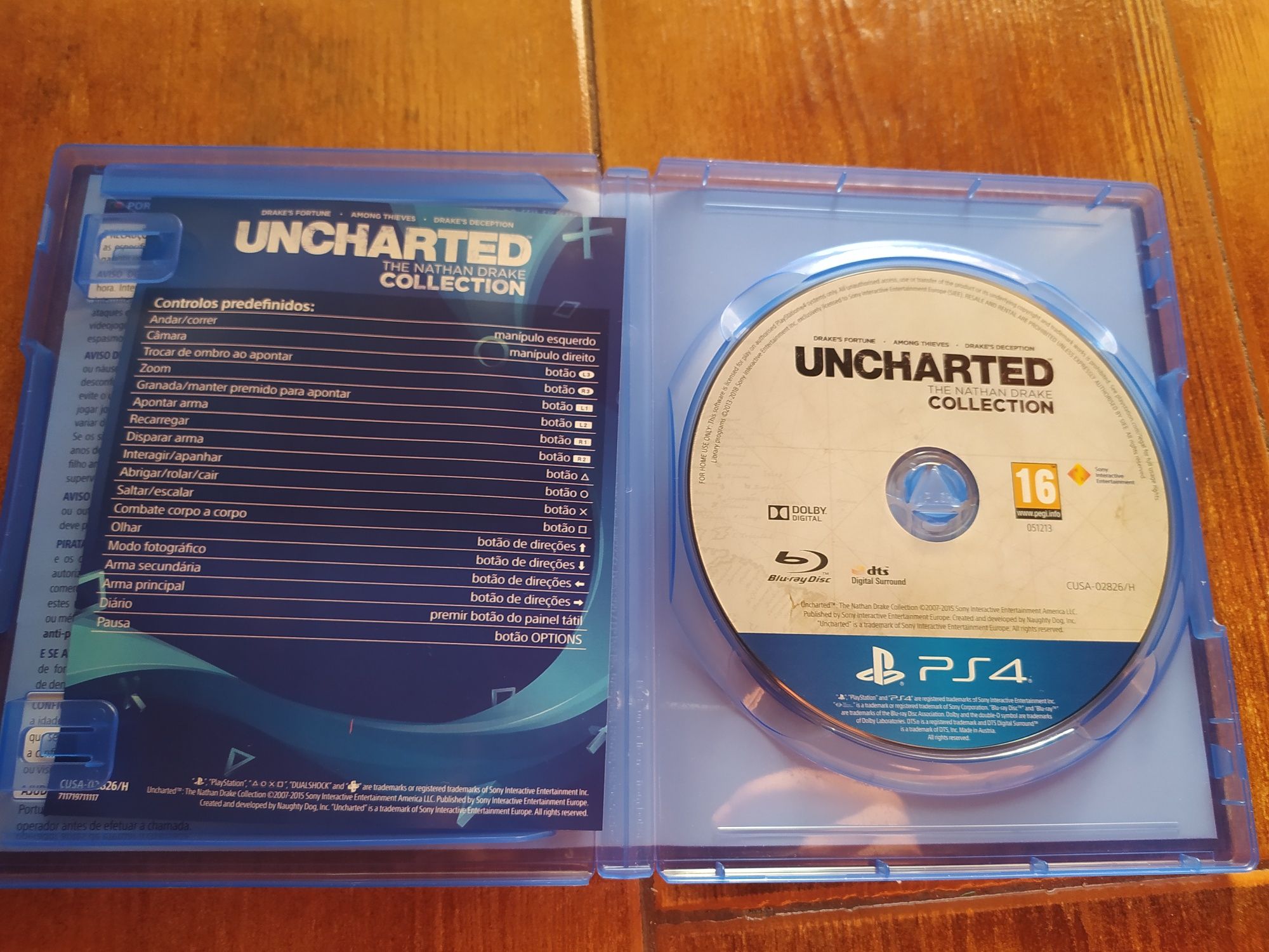 Uncharted the Natan collection PS4