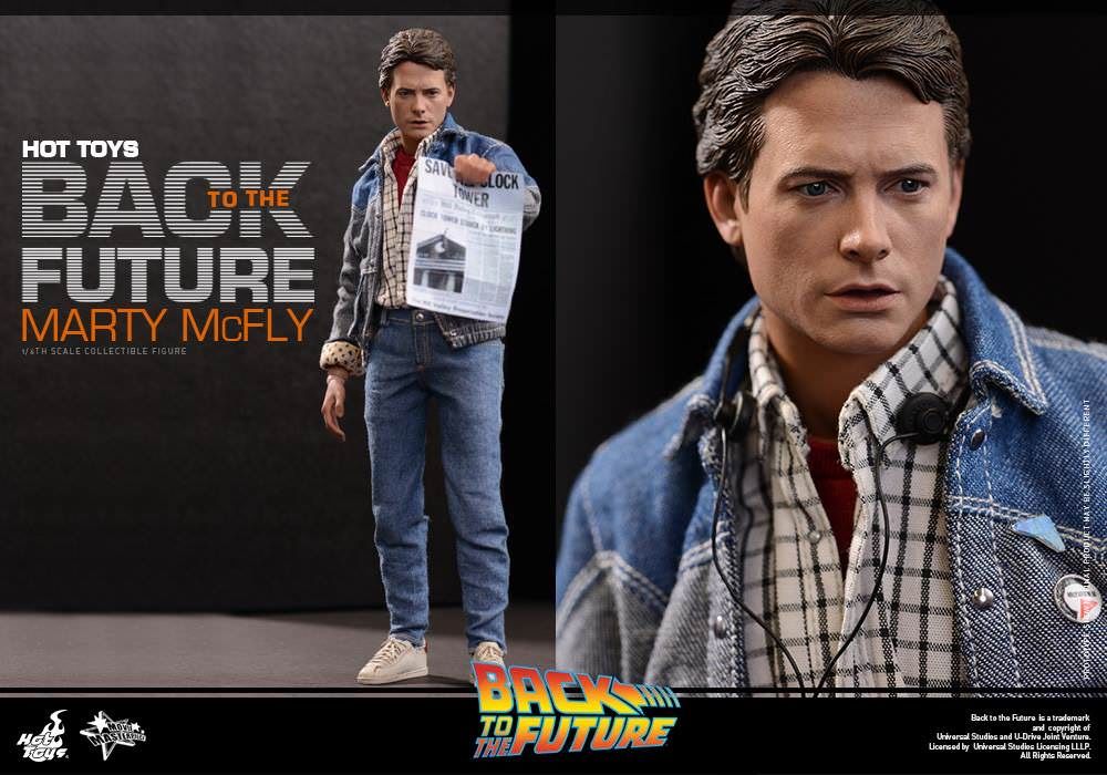 Фигурка 1/6 hot toys mms 257 BACK TO THE FUTURE MARTY MCFly spec ed
