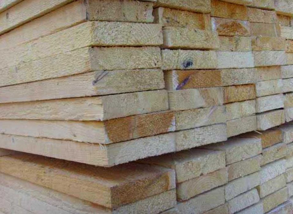 Дошка обрізна для даху, перекриття | Ціна зі складу
