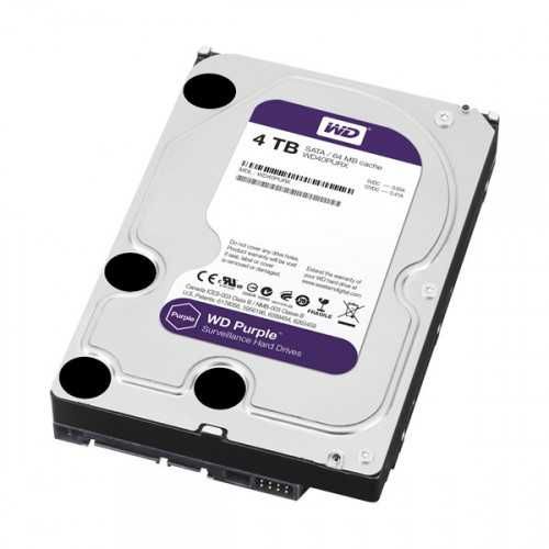 HDD Western Digital Purple WD40PURZ (4TB, 5400rpm, 64MB, SATA, 3.5