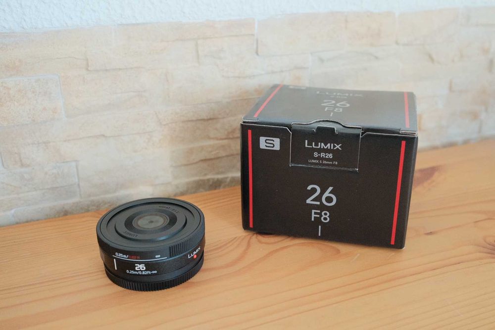 Panasonic Lumix 26mm f/8 Nova c/Garantia
