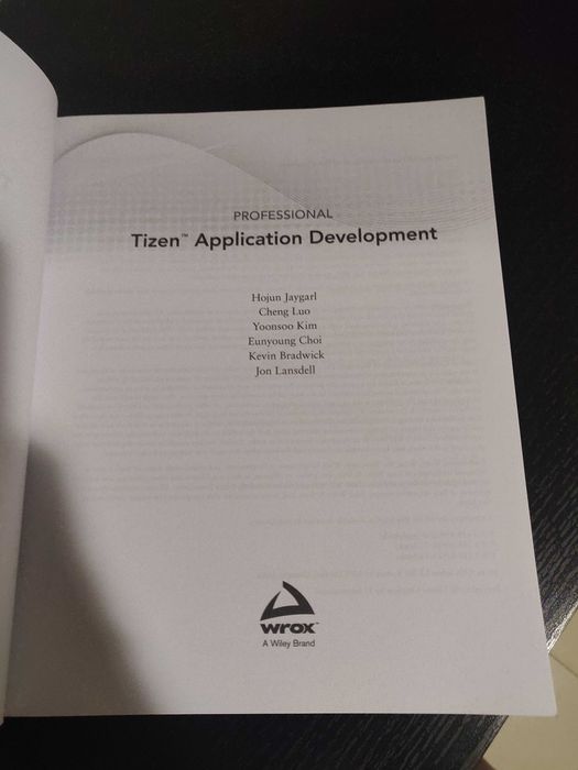 Livro "Tizen Application Development"