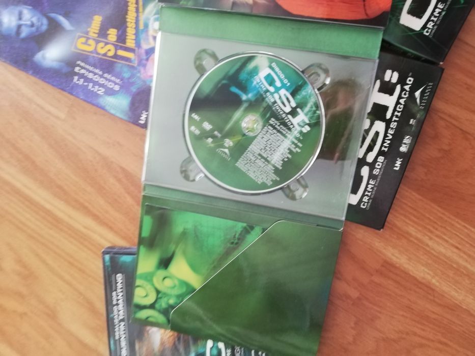 DVD CSI Las Vegas temporada 1 e 2