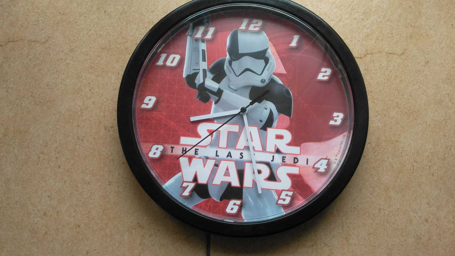 zegar Star wars na ścianę