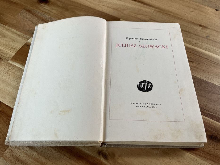 Juliusz Słowacki Eugeniusz Sawrymowicz