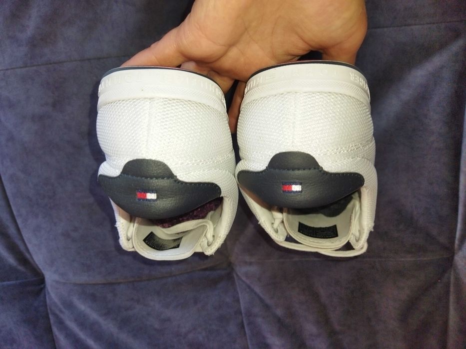 Чоловічі білі кеди кросівки Tommy Hilfiger р.43  28см