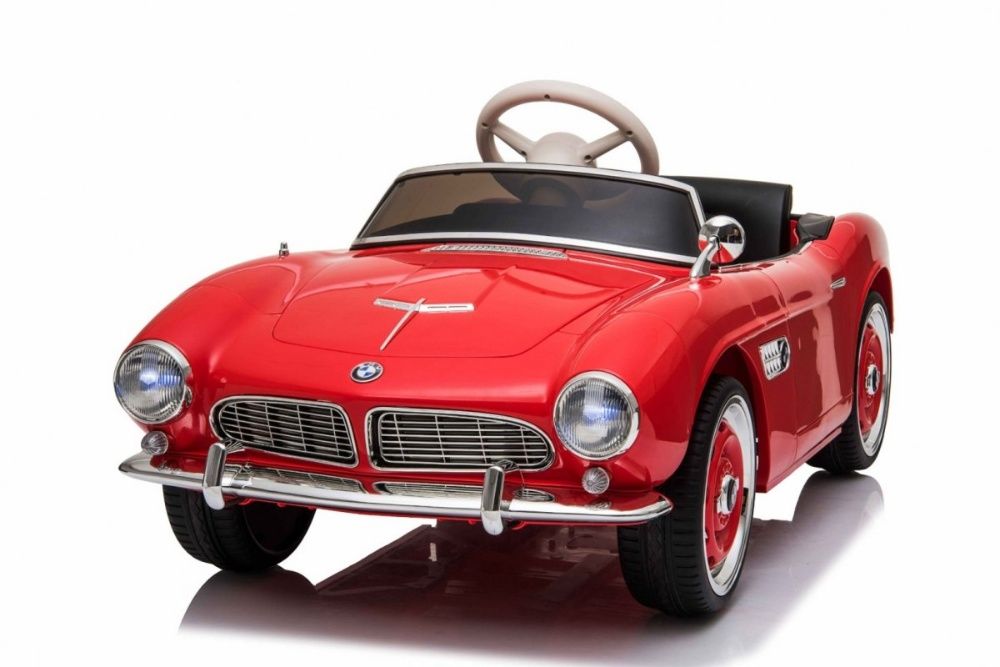 Pojazd BMW 507 Retro na akumulator EVA Ekoskóra LED MP3 pilot SX1938
