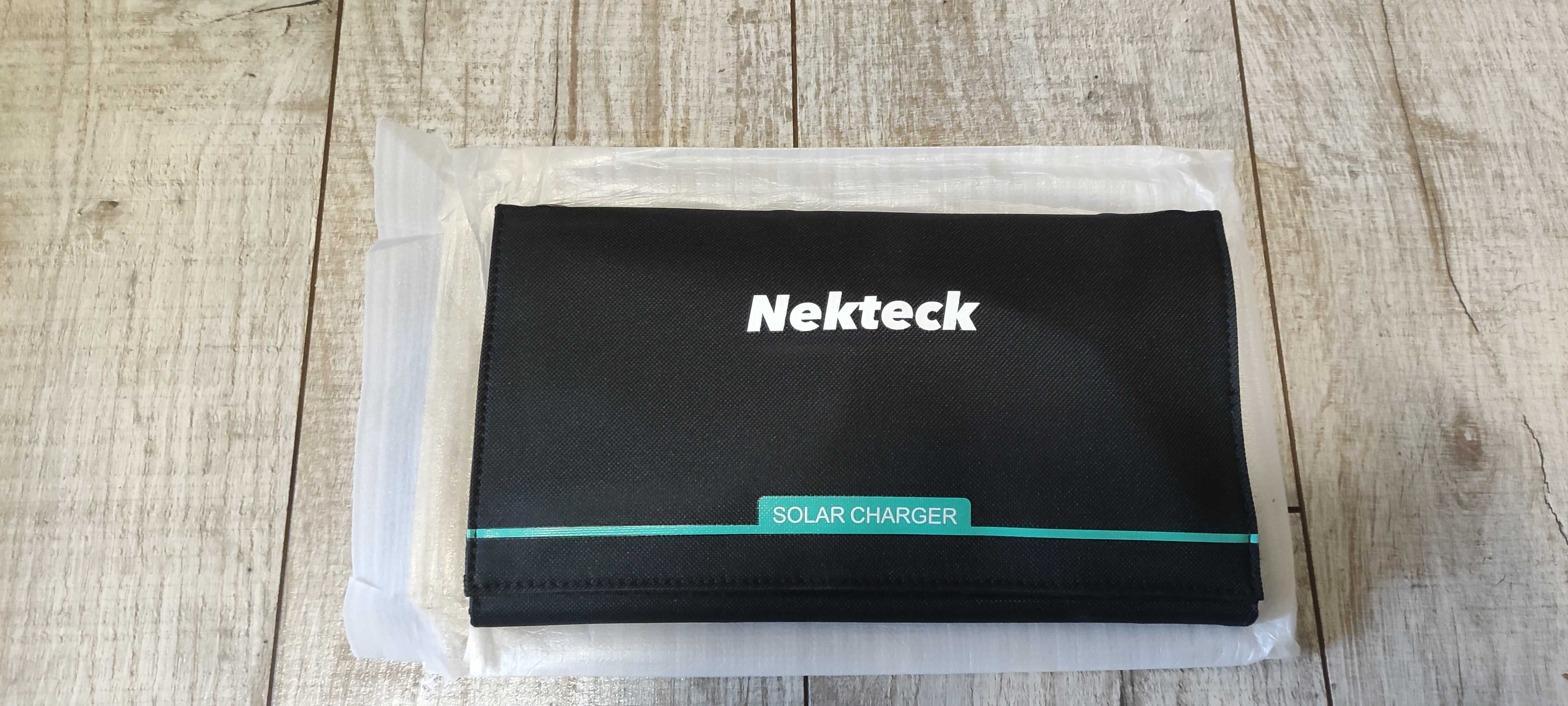 Nekteck 28W Сонячна панель портативна 2 порти USB