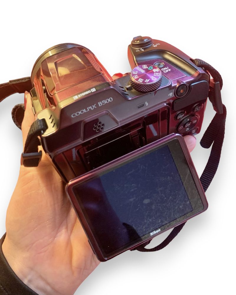 Фотоапарат Nikon Coolpix B500 Purple (VNA952E1)