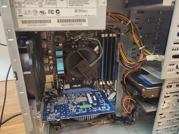 Компьютер на Intel Core i3-540 + видеокарта NVIDIA GeForce GT 630