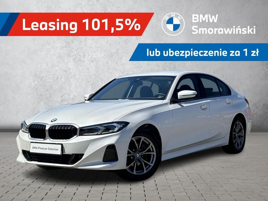 BMW Seria 3 318i Grzana Kierownica i Fotele Sportowe Tempomat Kamera Full Auto LED