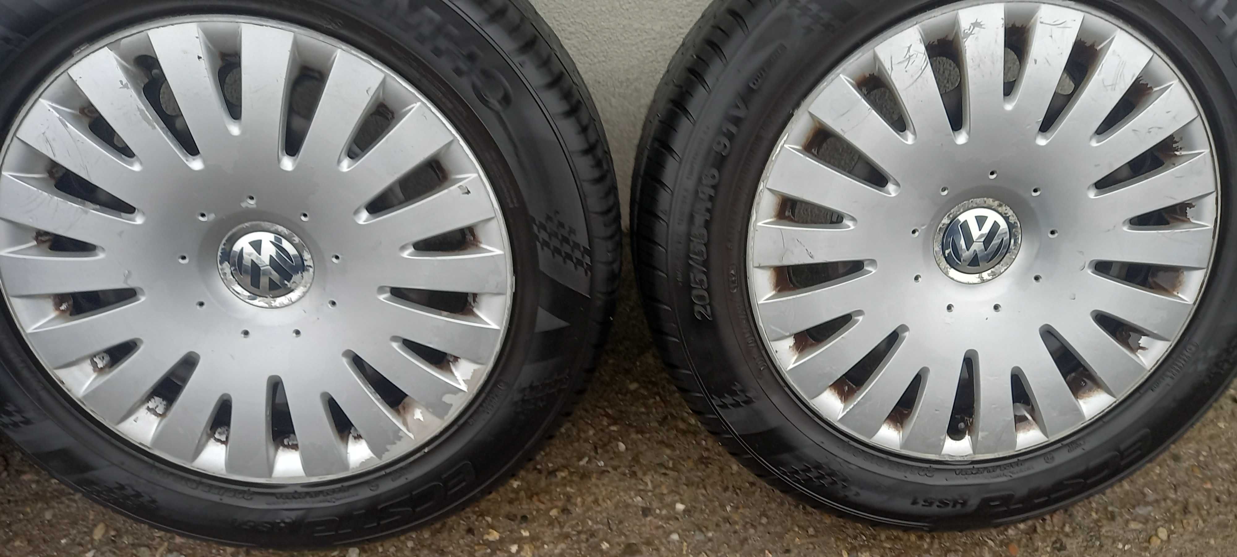 Koła felgi opony lato Volkswagen Passat B6 5X112 16" Audi kpl