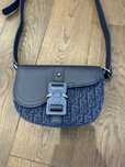 Dior saddle navy blue мужская сумка оригинал