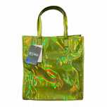 myMo ATHLSR torba shopper zielony neon holograficzny