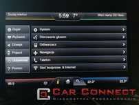 Ford Sync2 język polski menu konwersja z USA Fusion Escape Mondeo Kuga