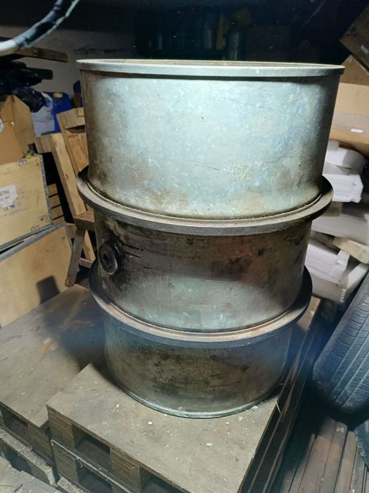 Оцинкованная бочка 200л