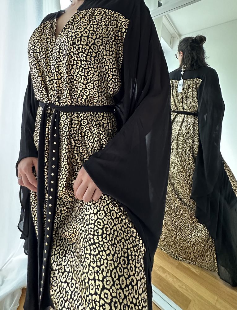 Vestido Michael Kors Abaya Dubai NOVO