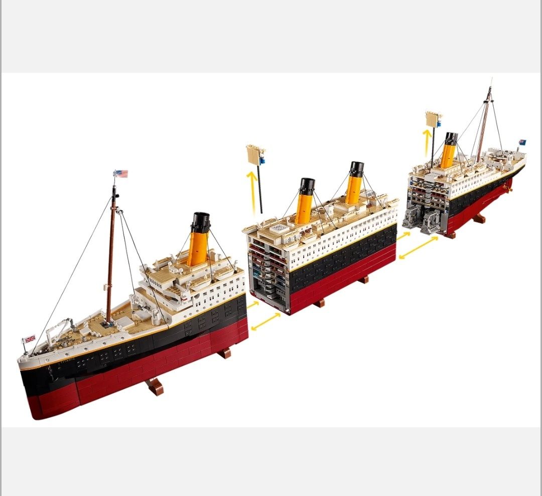 Titanic em lego Original