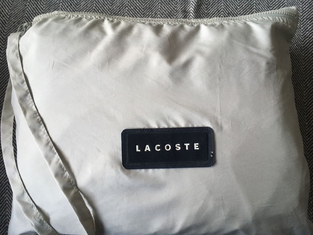 Lacoste gabardine com bolsa