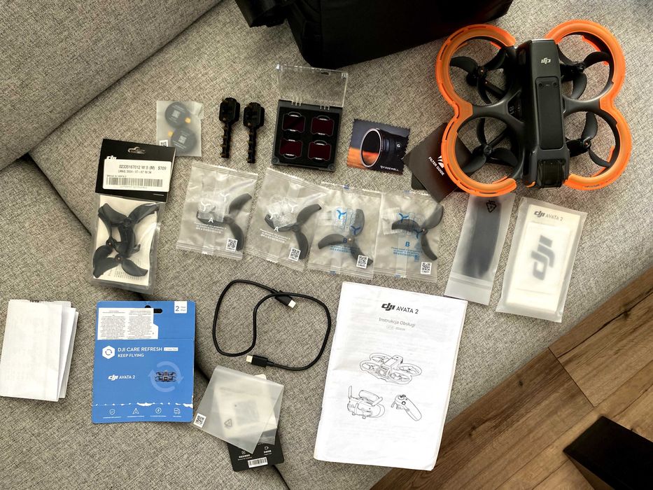 DJI Goggles 3 – gwarancja - stan jak nowy (11 cykli baterii) + dodatki