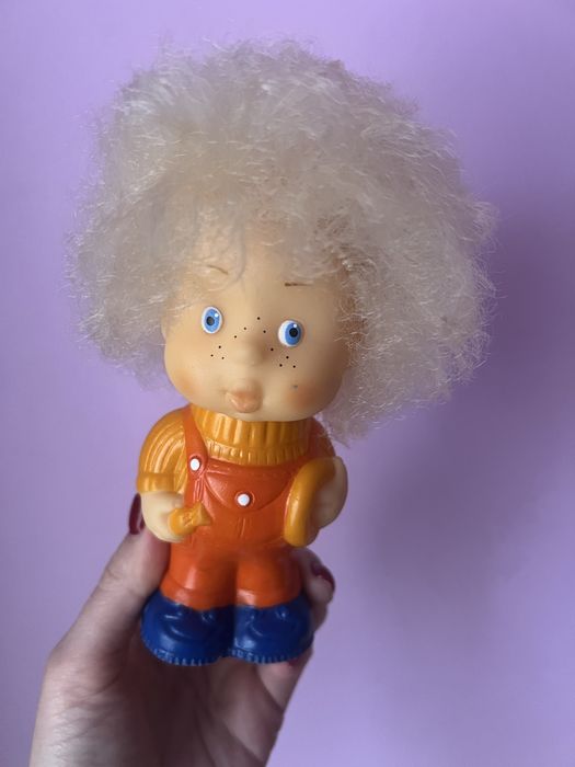 Радянська гумова іграшка Незнайка советская резиновая игрушка