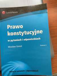 Prawo konstytucyjne w pytaniach i odpowiedziach Granat