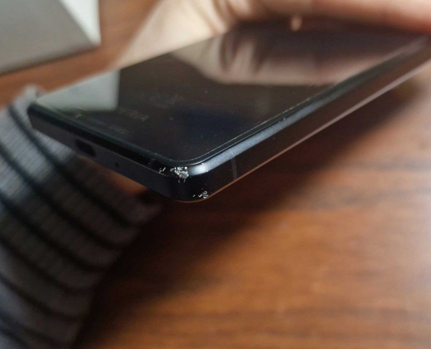 Smartfon Sony Xperia 1 III 12/256GB - Wizualnie uszkodzony, Sprawny.