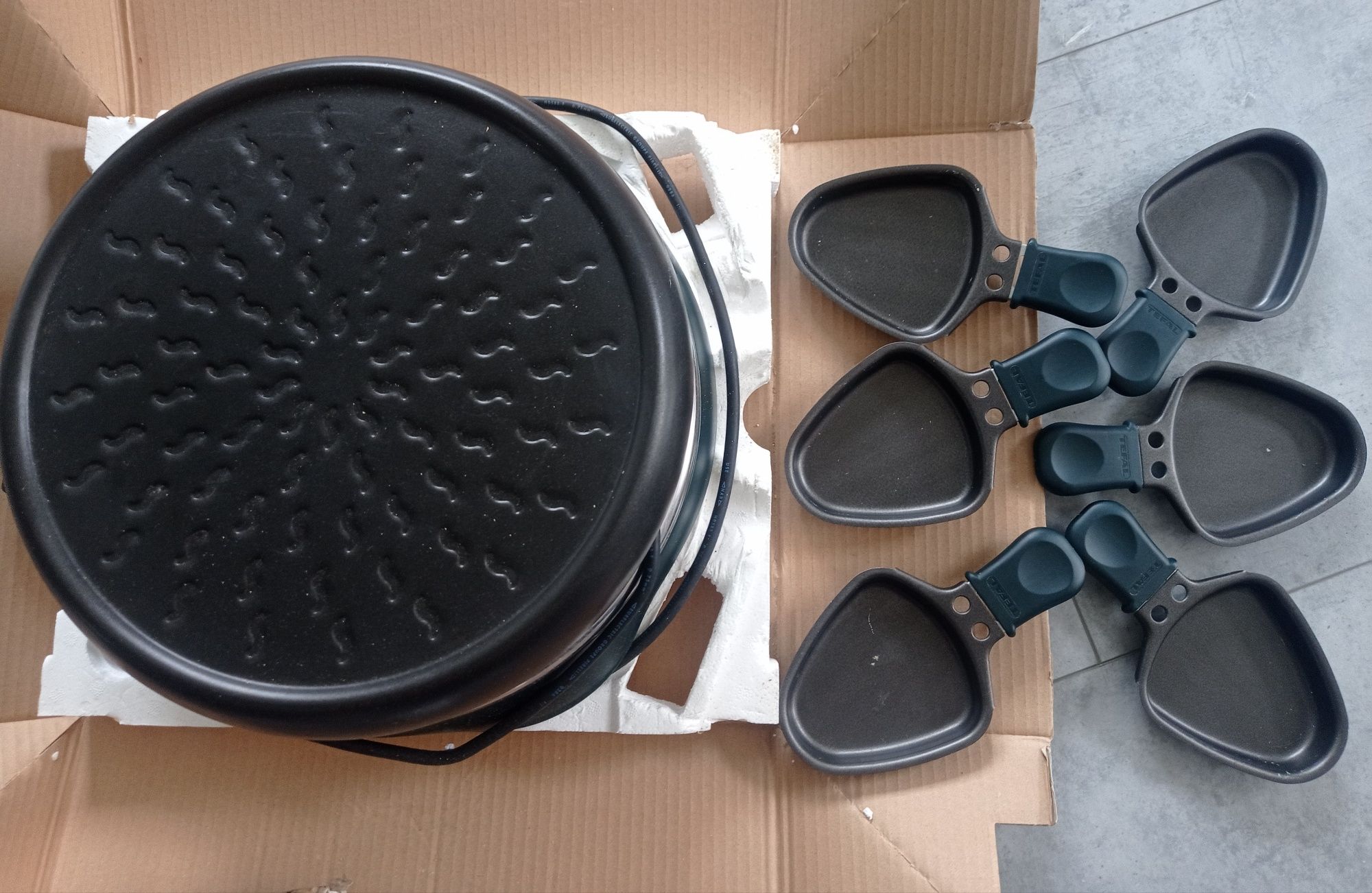 Grill elektryczny raclette 6 osób Tefal