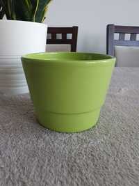 Doniczka Ceramiczna Zielona 9.5 x 12cm