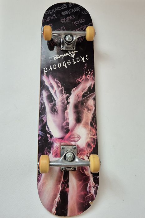 Скейт Amigo Grinder Рука у вогні