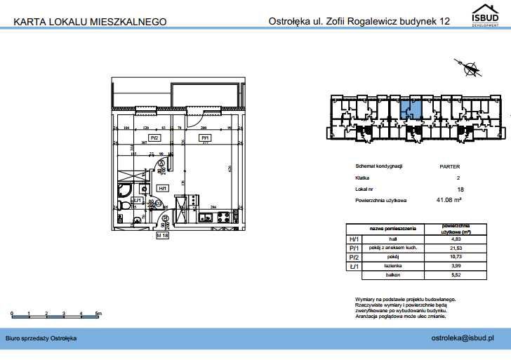 Na sprzedaż mieszkanie 41,08 m² - Osiedle Idea Park XII, Ostrołęka