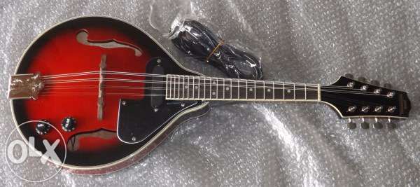 Bandolim elétrico bluegrass novo de qualidade