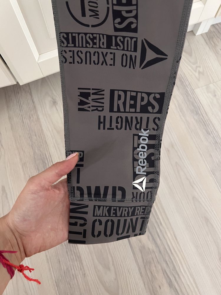 Legginsy Reebok rozmiar M - kolekcja Crossfit - stan idealny