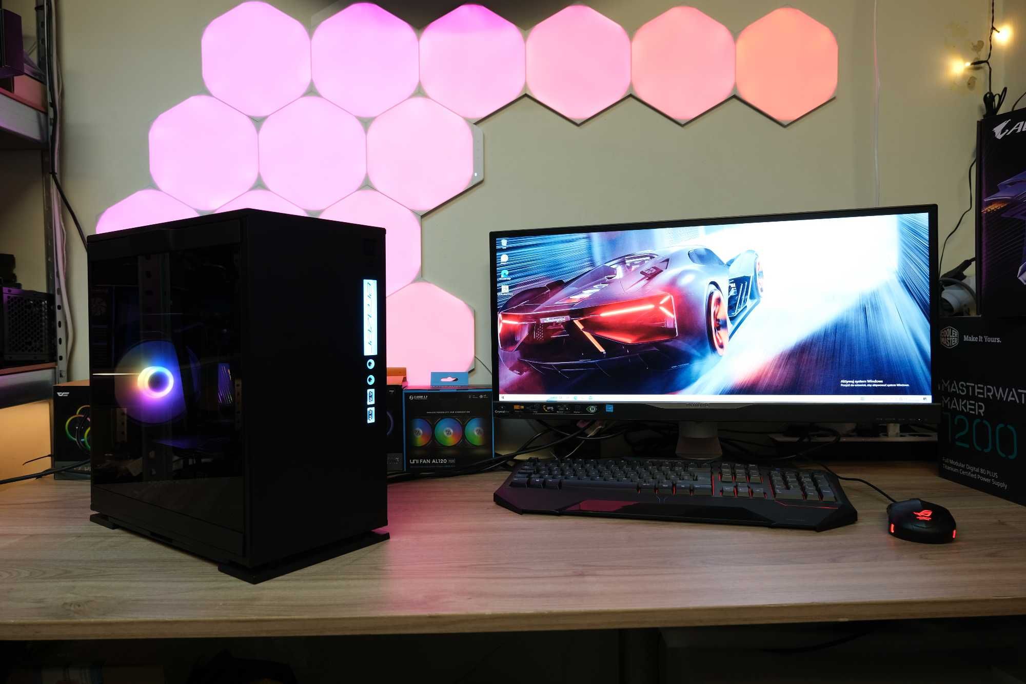 Komputer do gier i7 RTX 4070 RTX 3080 32GB 1TB InWin