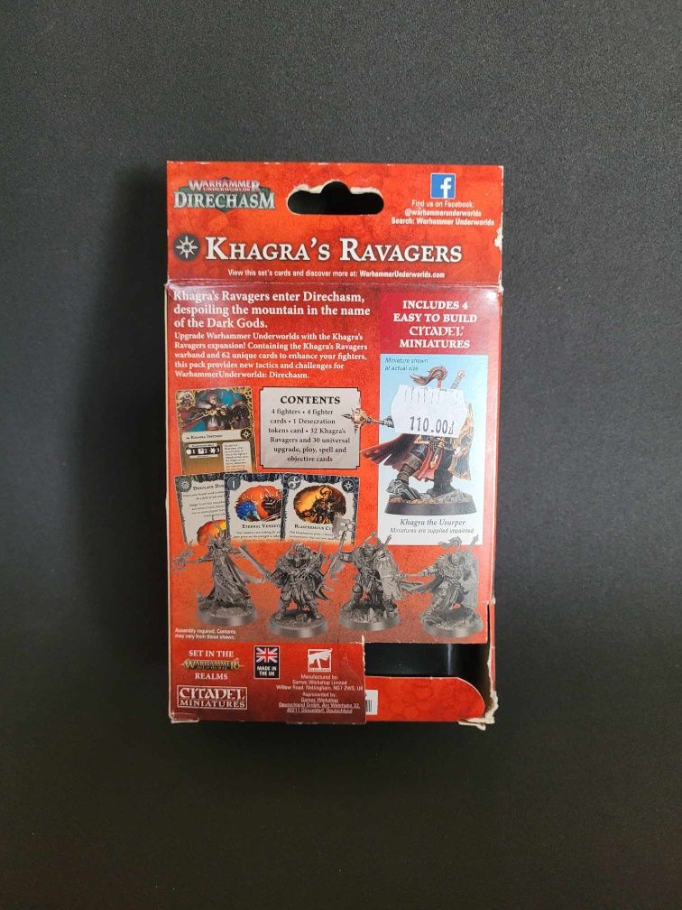 Warhammer underworlds Khagra's Ravagers