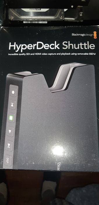 Blackmagic HyperDeck Shuttle (2) рідна коробка