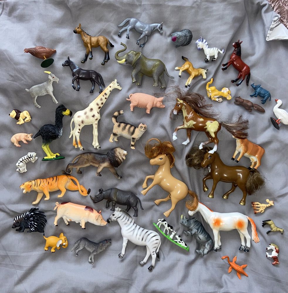 Zwierzęta komplet zabawki zestaw