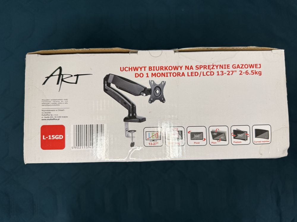 Uchwyt do monitora ART L-15GD 13-27 cali