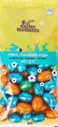 JAJKA czekoladowe Wielkanocne z nadzieniem Easter Moments 450 gramów.