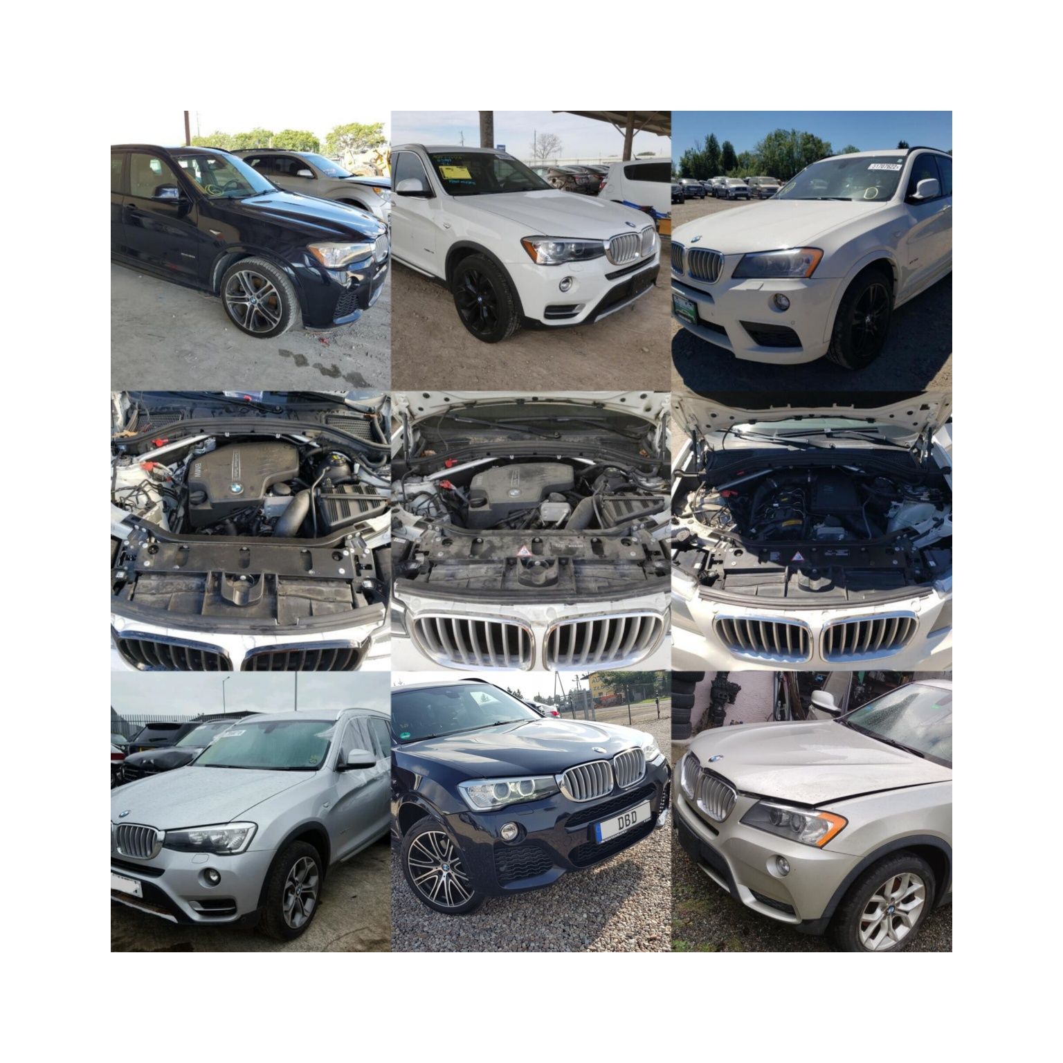 Авторазборка BMW X3 F25 X5 F15 2010-2018г. Разборка БМВ Ф25 Х3 БМВ Ф15