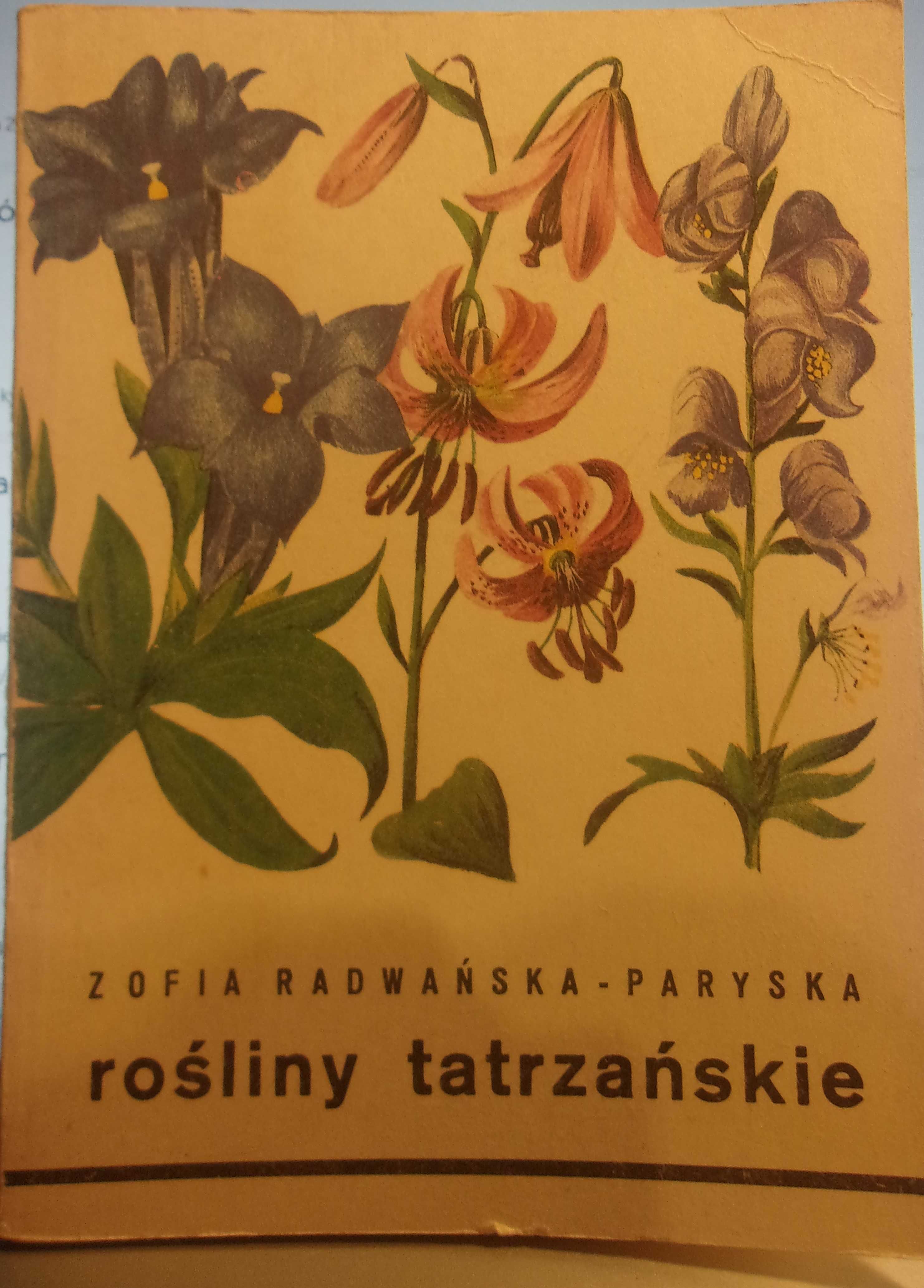 Rośliny tatrzańskie  - Zofia Radwańska - Paryska