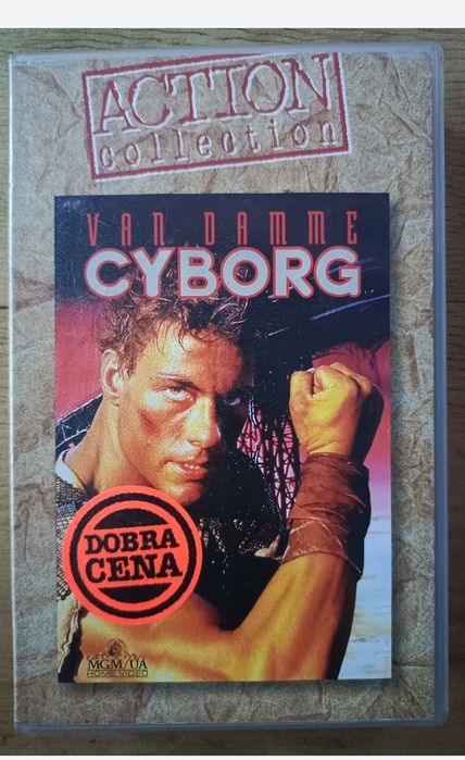 Unikat! Cyborg Jean Claude Van Damme kaseta VHS video