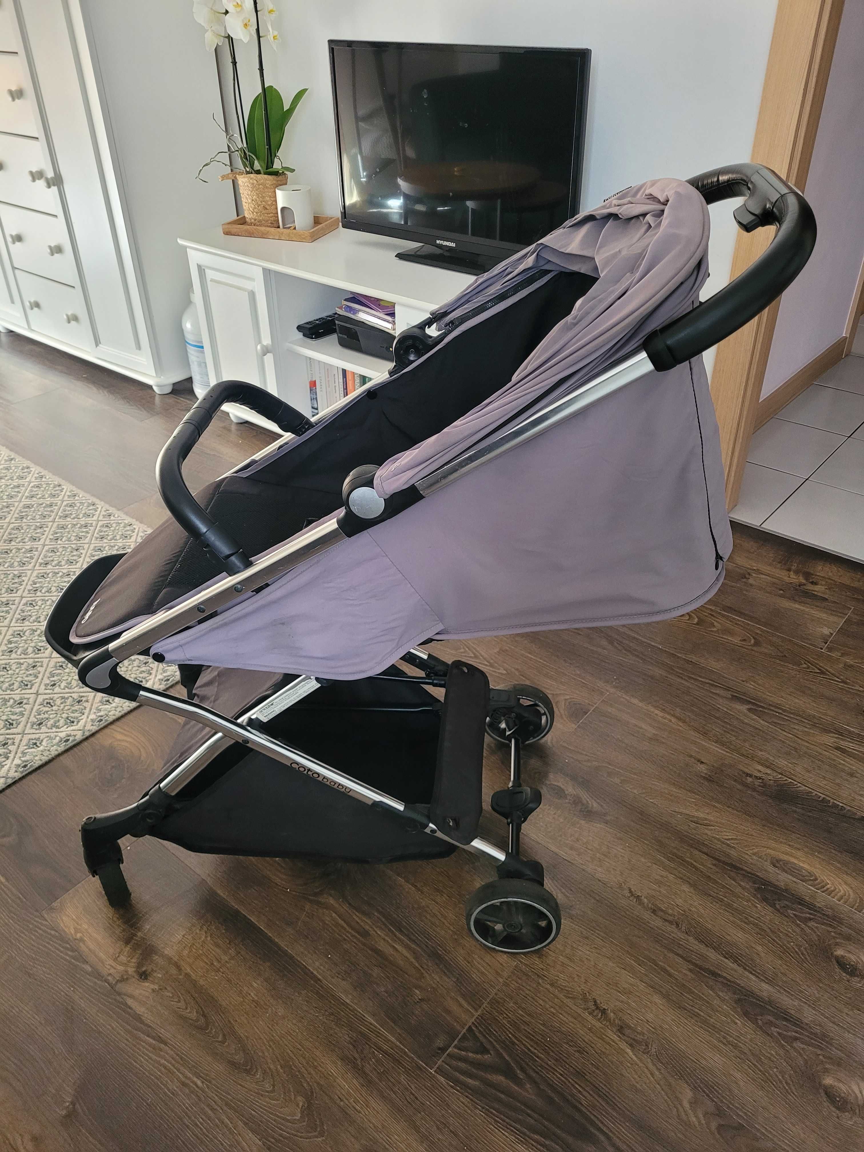 Wózek spacerowy spacerówka CotoBaby Tulipo Grey