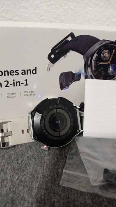 Smartwatch com Headphones 2in1 - Novo!!