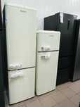 Lodówka Amica RETRO Kremowa 181 cm wys. OUTLET AGD MAXI MEDIA