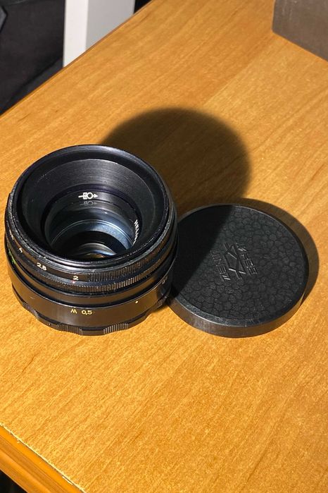 Объектив Helios 44-2 58 мм f/2 + адаптеры Canon и Nikon
